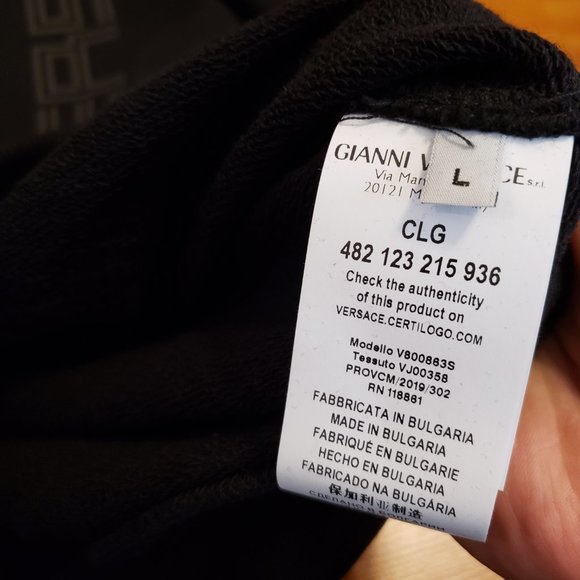 Rare Versace Collection Black Sweater - Picture 4 of 5